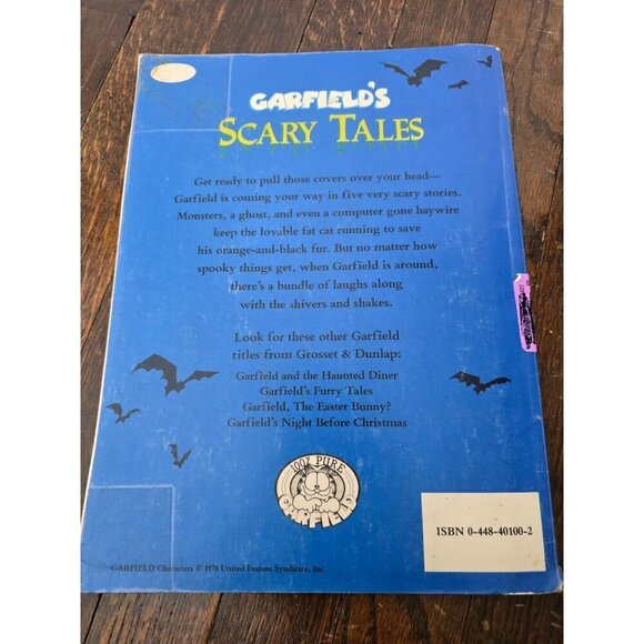 Garfield's Scary Tales by Jim Kraft Picture Book Halloween - Picture 9 of 12